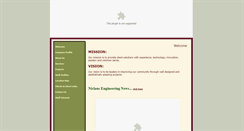 Desktop Screenshot of niclausengineering.com